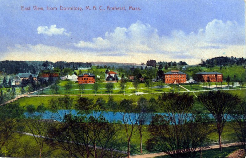 [ Scott Photo ] US Massachusetts Amherst - East View, From Dormitory