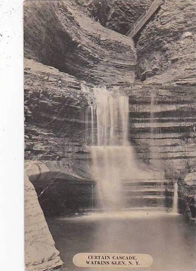 New York Watkins Glen Curtain Cascade