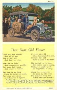 Old Flivver, King A.Woodburn Auto, Automotive, Vehicle, Car, Unused 