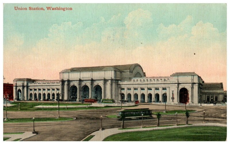 1910's Union Station Washington DC PC2025