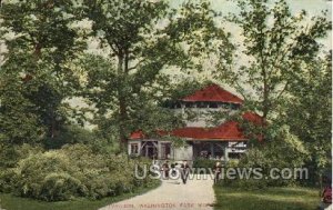 Pavilion In Washington Park - MIlwaukee, Wisconsin WI Postcard