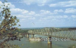 Mark Twain Memorial Bridge in Hannibal, Missouri