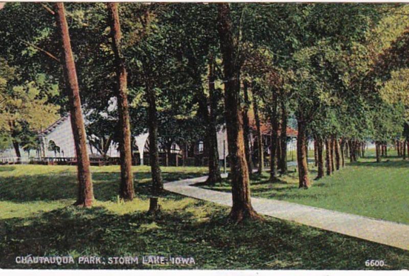 Iowa Storm Lake Chautauqua Park 1911