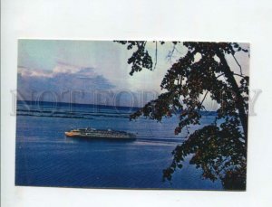 470462 USSR 1973 year Tatarstan steamer on the Volga postcard