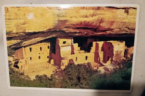 Vintage Mesa Verde National Park CO Spruce Tree House Curt Teich Z-67 1982