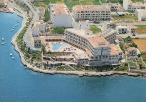 Spain Postcard - Menorca - Harbour of Mahon - Hotel Carlos III - RR9382