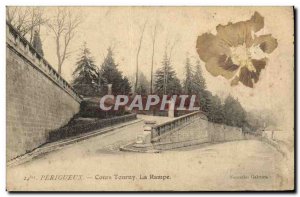 Old Postcard Perigueux Cours Tourny The Ramp