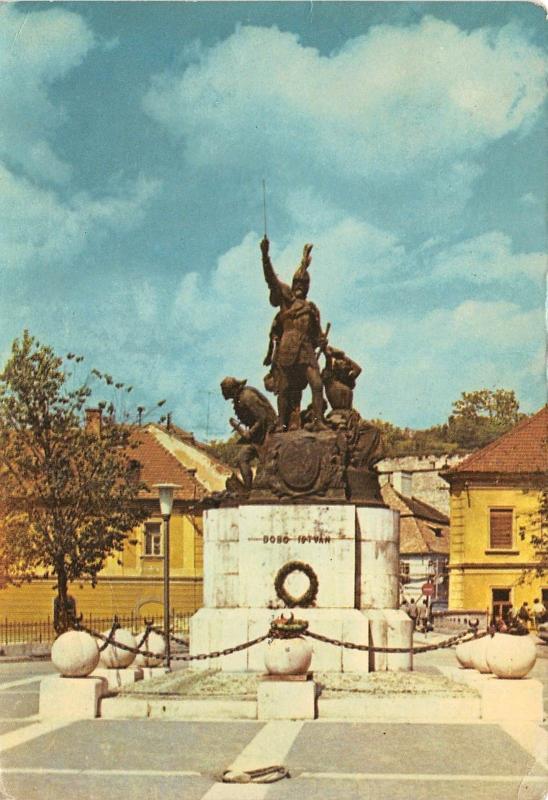 B30634 Eger Dobo Istavan`s Monument  hungary