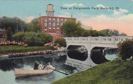 Illinois Rockford View At Fairgrounds Park