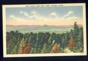 Jackman, Maine/ME Postcard, Lake Attean From Owl's Head