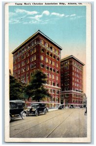 c1920's Young Men's Christian Association Building Atlanta Georgia GA Postcard 