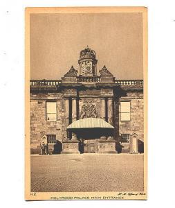 Main Entrance, Holyrood Palace, Scotland,