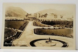 Pacific Palisades Bernheimer Residence RPPC Japanese Garden Postcard G9