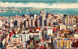 California San Francisco Skyline