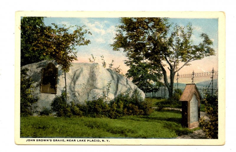 NY - Lake Placid. John Brown's Nearby Grave