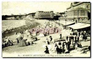 COPYRIGHT Biarritz Beach and the Municipal Casino