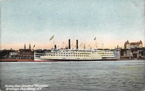 Adirondack River Steamship Albany NY USA Steamer Ship 