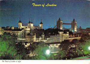 BR82599 the tower of london at night  uk