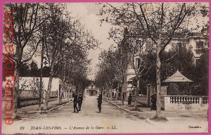 ak1736 - France - VINTAGE POSTCARD - 1921 - Juan-Les-Pins