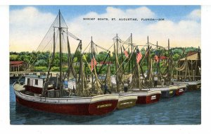 FL - St. Augustine. Shrimp Boats