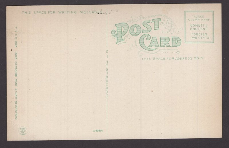 Maine Bowdoinham - Coombs High School ~ DB