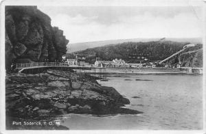 BR62205 port soderik isle of man  real photo uk