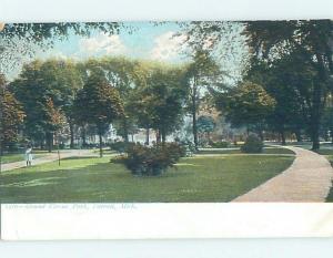 Pre-1907 PARK SCENE Detroit Michigan MI H4100