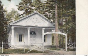 OCEAN PARK , Maine , 1900-10s ; Porter Memorial