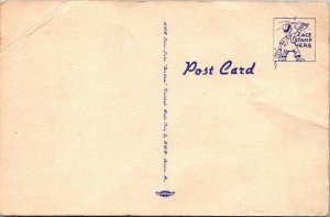 Vintage Postcard Sexy Pinup Comic Beach Scene JN7