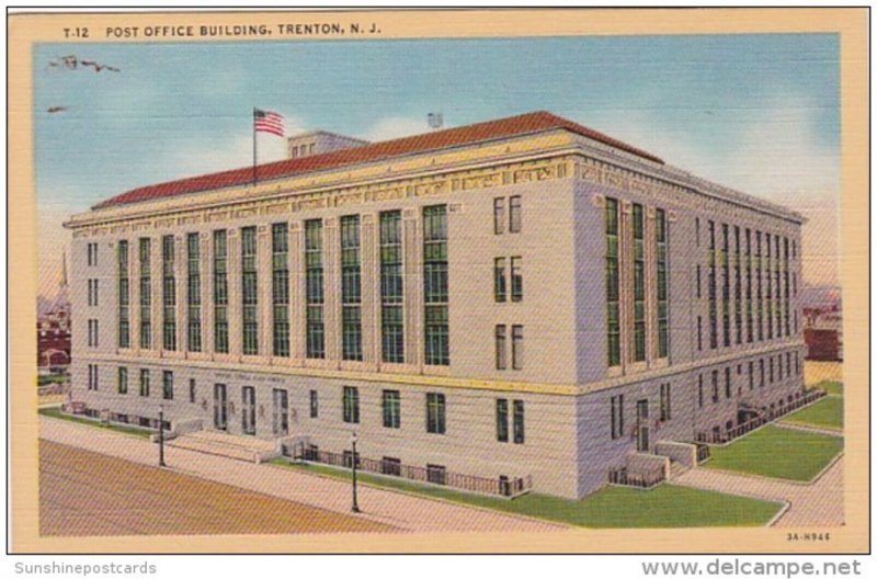 New Jersey Trenton Post Office Curteich