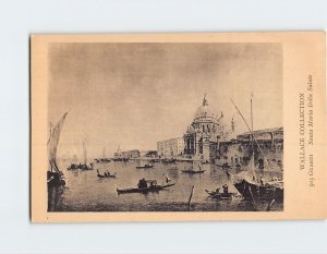 Postcard Santa Maria Della Salute By Guardi, Venice, Italy