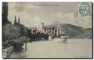 Annecy - Lake - Port of Duingt - Old Postcard