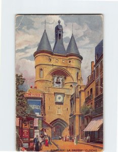 Postcard Cloche, La Grosse, Bordeaux, France