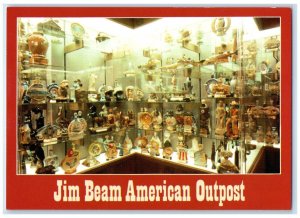 Jim Beam American Outpost Clermont KY, Regal China Decanter Collection Postcard