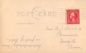 Fort Myers Florida Franklin Arms Hotel River View Real Photo Postcard AA22914