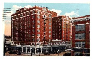 Postcard HOTEL SCENE Topeka Kansas KS AR6732