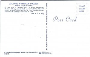 Marked 1966, Atlantic Christian College, Wilton, North Carolina