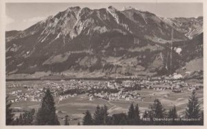 Oberstdorf Nebelhorn Real Photo German Postcard