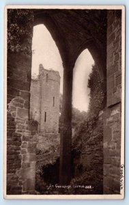 RPPC At Goodrich Castle HEREFORDSHIRE UK W.A. CALL Postcard