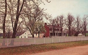 Vintage Postcard McLean House General Lee & Gen. Grant Met April 9 1865 Virginia