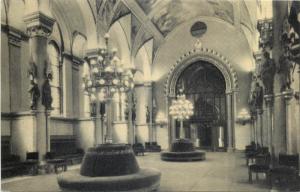 Lot 8 postcards Budapest Hungarian Parliament Building interior Hungary