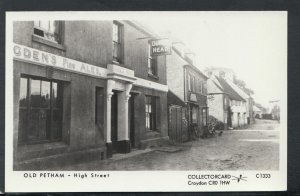 Kent Postcard - Old Petham - The High Street   C1345