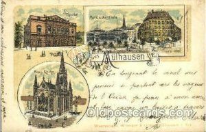 Mulhausen Gruss Aus Greetings From 1899 minor corner wear, light tab marks ...