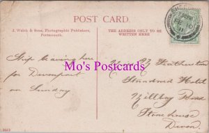Genealogy Postcard, Standard Hotel, Millbay Road, Stonehouse, Devon GL2615
