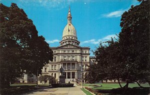 The State Captol Building Located In Lower Peninsula  - Lansing, Michigan MI