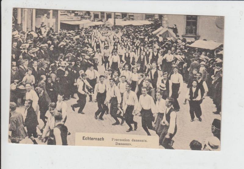 Luxembourg CPA Echternach Procession dansante (c3976)