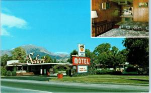 NEPHI, UT Utah    SAFARI  MOTEL  Friendship Inn   c1960s   Roadside     Postcard