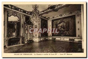 Versailles - Palace of Versailles - The Chamber Sunset Louis XV - Old Postcard