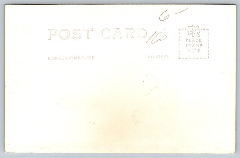 RPPC  Big Bear Lake  California   Postcard