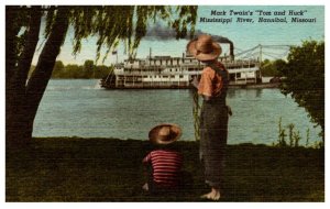Missouri  Hannibal Mark Twain's Tom and Huck Mississippi river